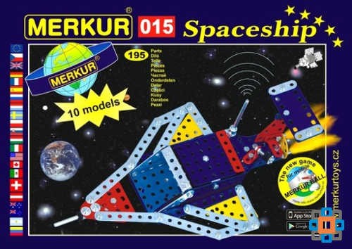 Zestaw Konstrukcyjny Statek Kosmiczny MERKUR 015