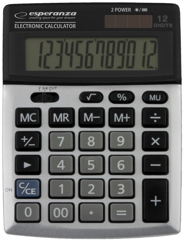 Kalkulator biurkowy Esperanza Newton